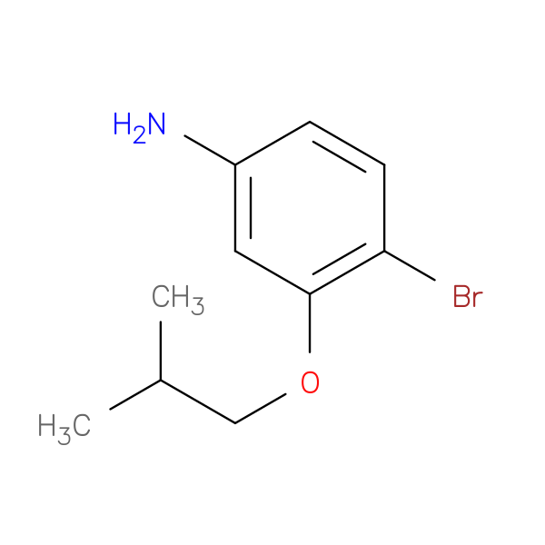 4-Bromo-3-(2-methylpropoxy)aniline