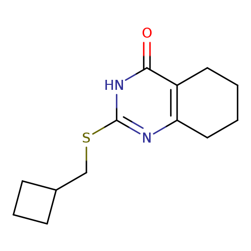 2-[(cyclobutylmethyl)sulfanyl]-3,4,5,6,7,8-hexahydroquinazolin-4-one
