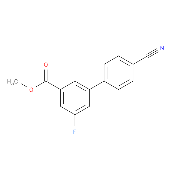 Methyl 3-(4-cyanophenyl)-5-fluorobenzoate