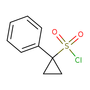 1-phenylcyclopropane-1-sulfonylchloride