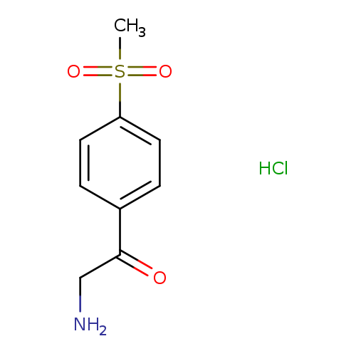 2-Amino-1-[4-(methylsulfonyl)phenyl]-1-ethanonehydrochloride