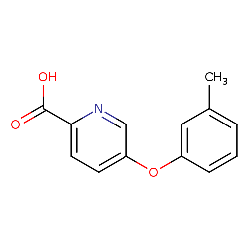 5-(3-Methylphenoxy)pyridine-2-carboxylic acid