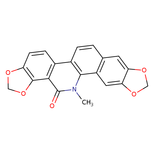13-Methyl[1,3]benzodioxolo[5,6-c][1,3]dioxolo[4,5-i]phenanthridine-14(13H)-one