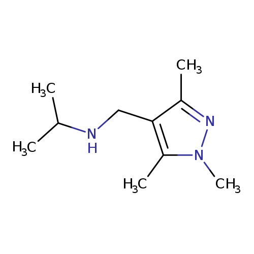 N-((1,3,5-Trimethyl-1H-pyrazol-4-yl)methyl)propan-2-amine