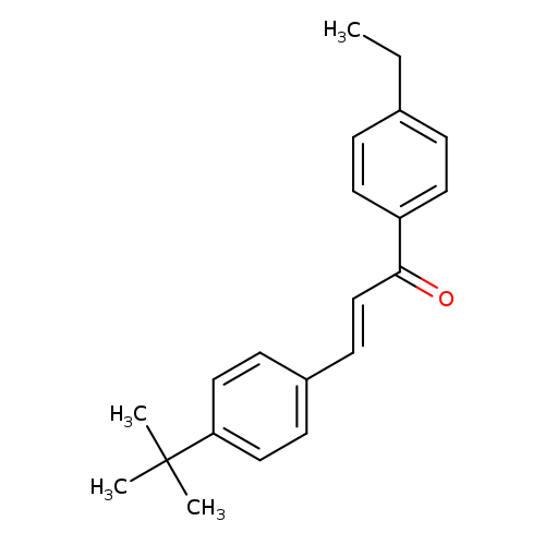 (2E)-3-(4-tert-butylphenyl)-1-(4-ethylphenyl)prop-2-en-1-one