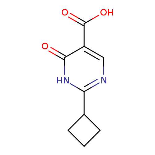2-cyclobutyl-6-oxo-1,6-dihydropyrimidine-5-carboxylic acid