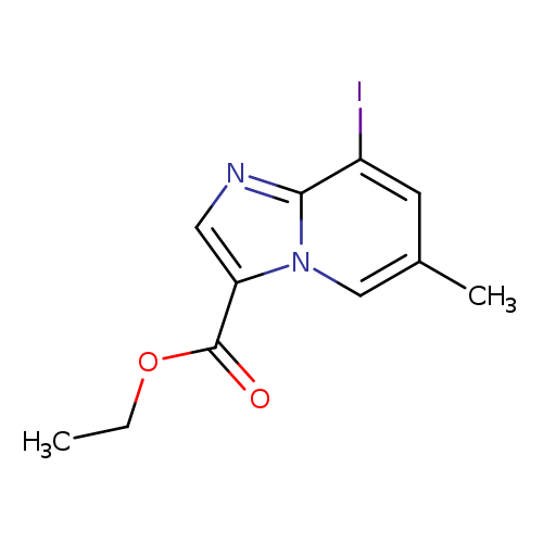 Ethyl 8-iodo-6-methylimidazo[1,2-a]pyridine-3-carboxylate