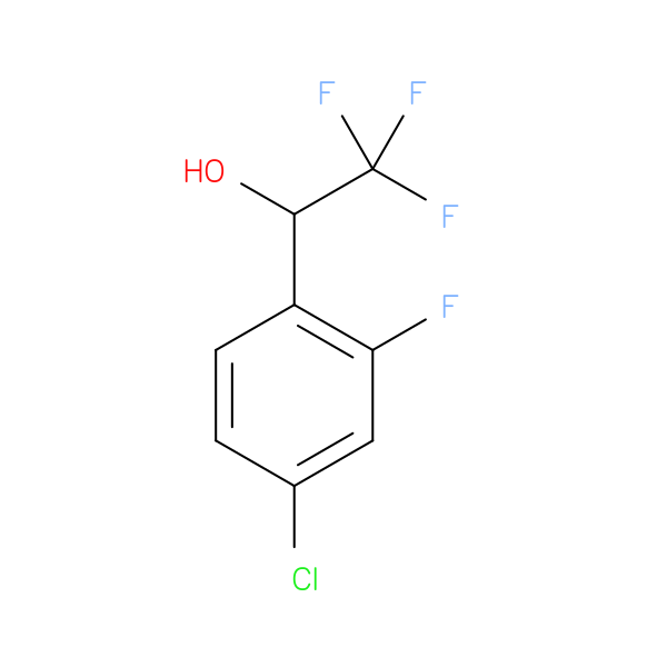 1-(4-Chloro-2-fluorophenyl)-2,2,2-trifluoroethan-1-ol
