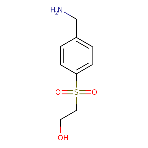 2-[4-(aminomethyl)benzenesulfonyl]ethan-1-ol