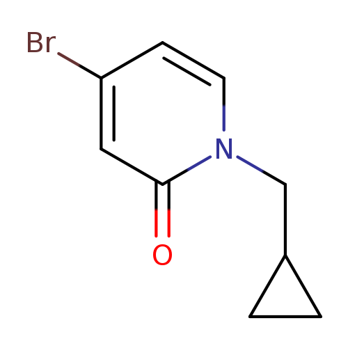 4-Bromo-1-(cyclopropylmethyl)pyridin-2(1h)-one