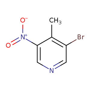 3-Bromo-4-methyl-5-nitropyridine