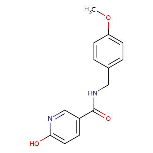 6-hydroxy-N-[(4-methoxyphenyl)methyl]pyridine-3-carboxamide