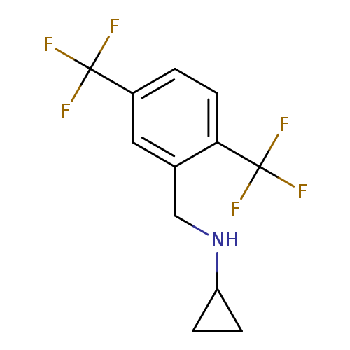 N-[2,5-Bis(trifluoromethyl)benzyl]cyclopropanamine