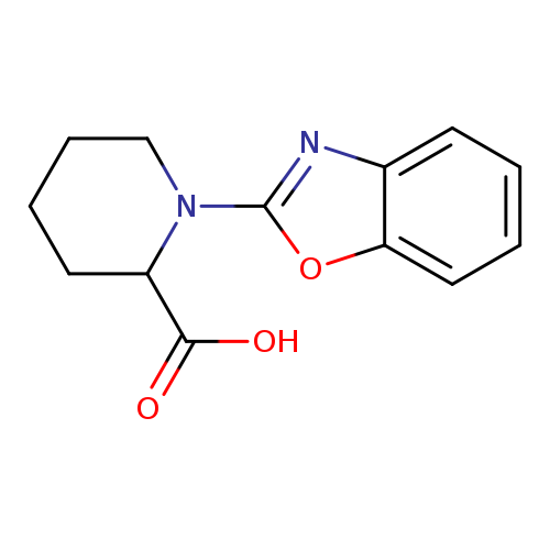 1-(1,3-Benzoxazol-2-yl)piperidine-2-carboxylic acid