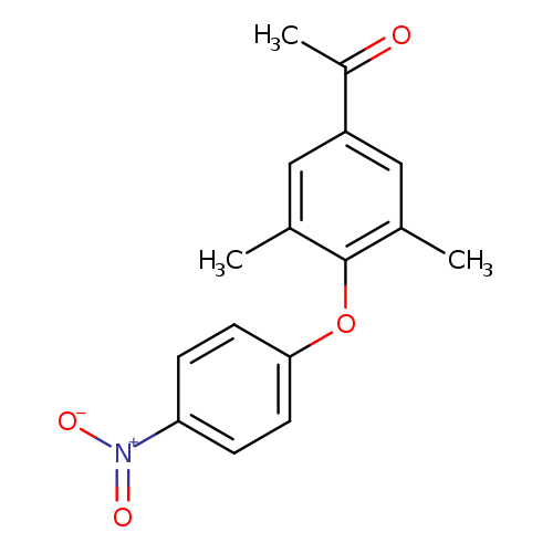 1-[3,5-Dimethyl-4-(4-nitrophenoxy)phenyl]ethanone
