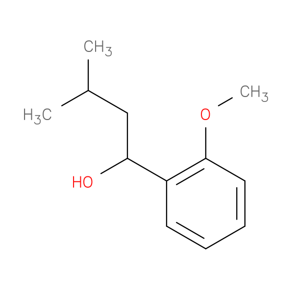 1-(2-methoxyphenyl)-3-methylbutan-1-ol