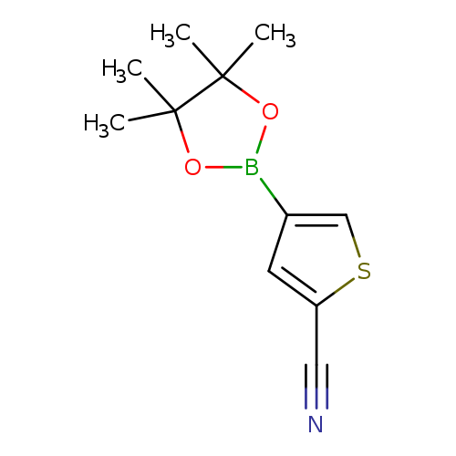 4-(4,4,5,5-Tetramethyl-1,3,2-dioxaborolan-2-yl)thiophene-2-carbonitrile