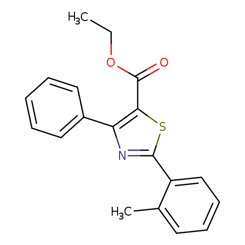 Ethyl 2-(2-tolyl)-4-phenylthiazole-5-carboxylate