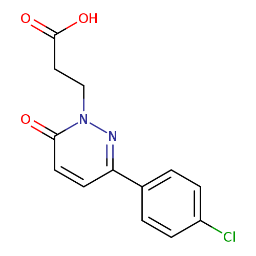 1(6H)-Pyridazinepropanoic acid, 3-(4-chlorophenyl)-6-oxo-