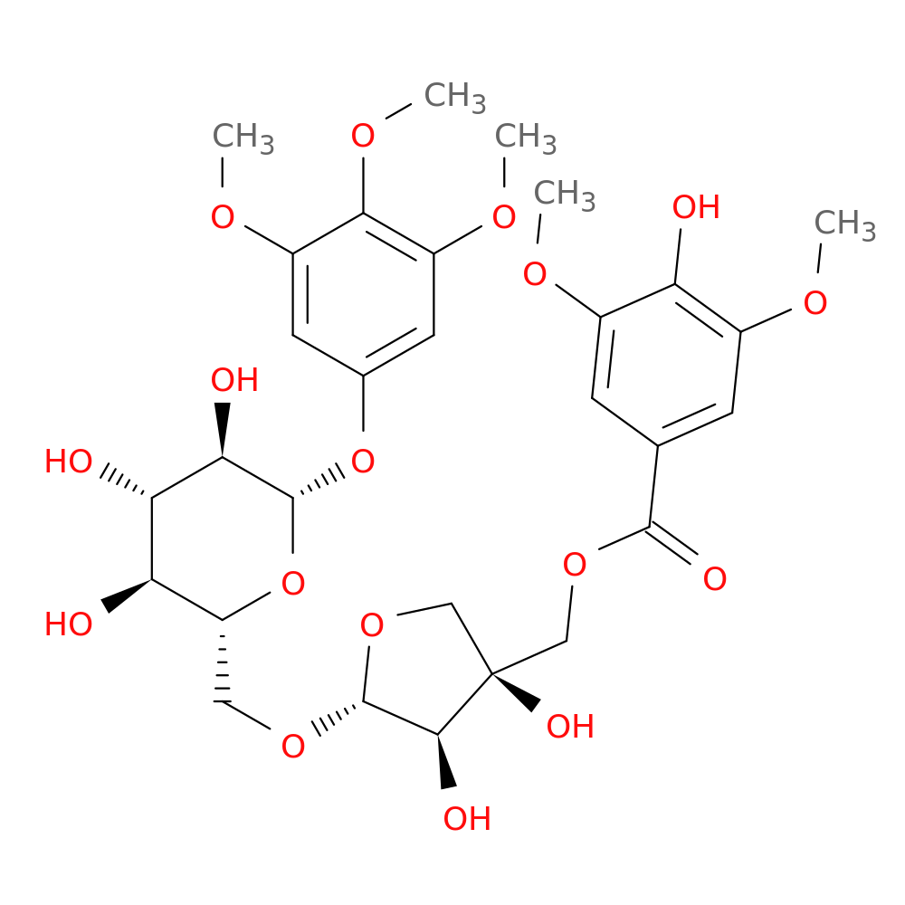 5''-O-Syringoylkelampayoside A