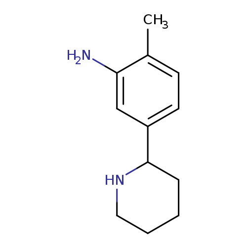 2-methyl-5-(piperidin-2-yl)aniline