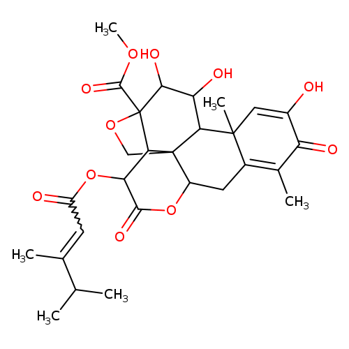 Dehydrobruceantin