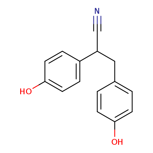 2,3-Bis(4-hydroxyphenyl)propionitrile