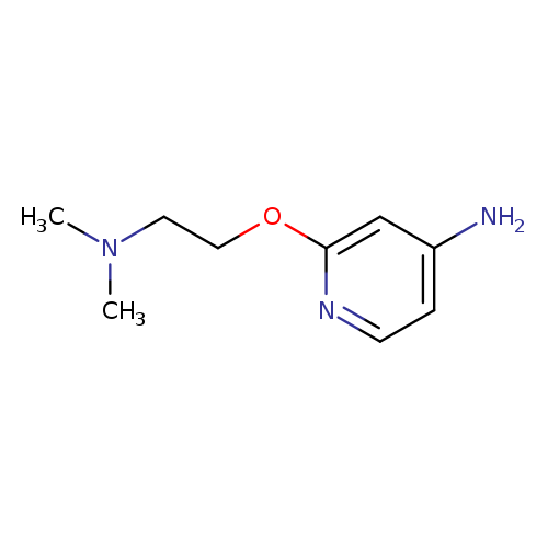 2-[2-(dimethylamino)ethoxy]pyridin-4-amine