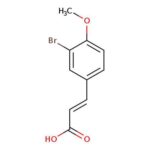 (E)-3-(3-Bromo-4-methoxyphenyl)acrylic acid