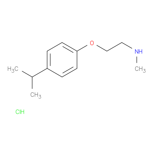 2-(4-Isopropylphenoxy)-N-methylethanamine hydrochloride