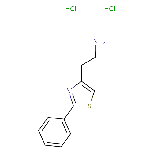 2-(2-phenyl-1,3-thiazol-4-yl)ethan-1-amine dihydrochloride