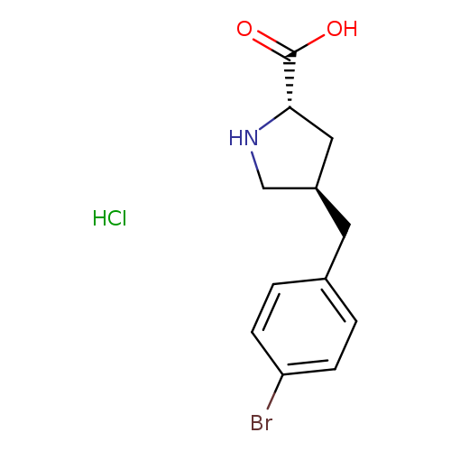 (2S,4R)-4-(4-Bromobenzyl)pyrrolidine-2-carboxylic acid hydrochloride