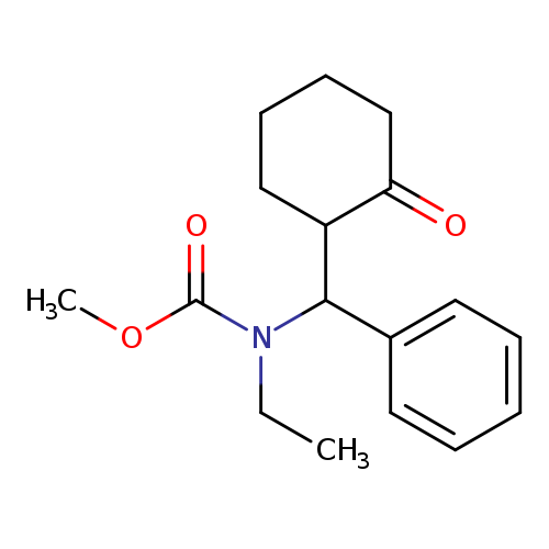 methyl ethyl[(2-oxocyclohexyl)(phenyl)methyl]carbamate