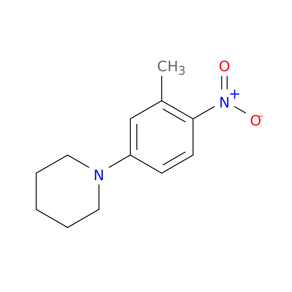 1-(3-Methyl-4-nitrophenyl)piperidine