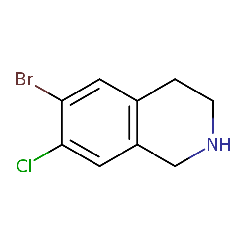 6-bromo-7-chloro-1,2,3,4-tetrahydroisoquinoline