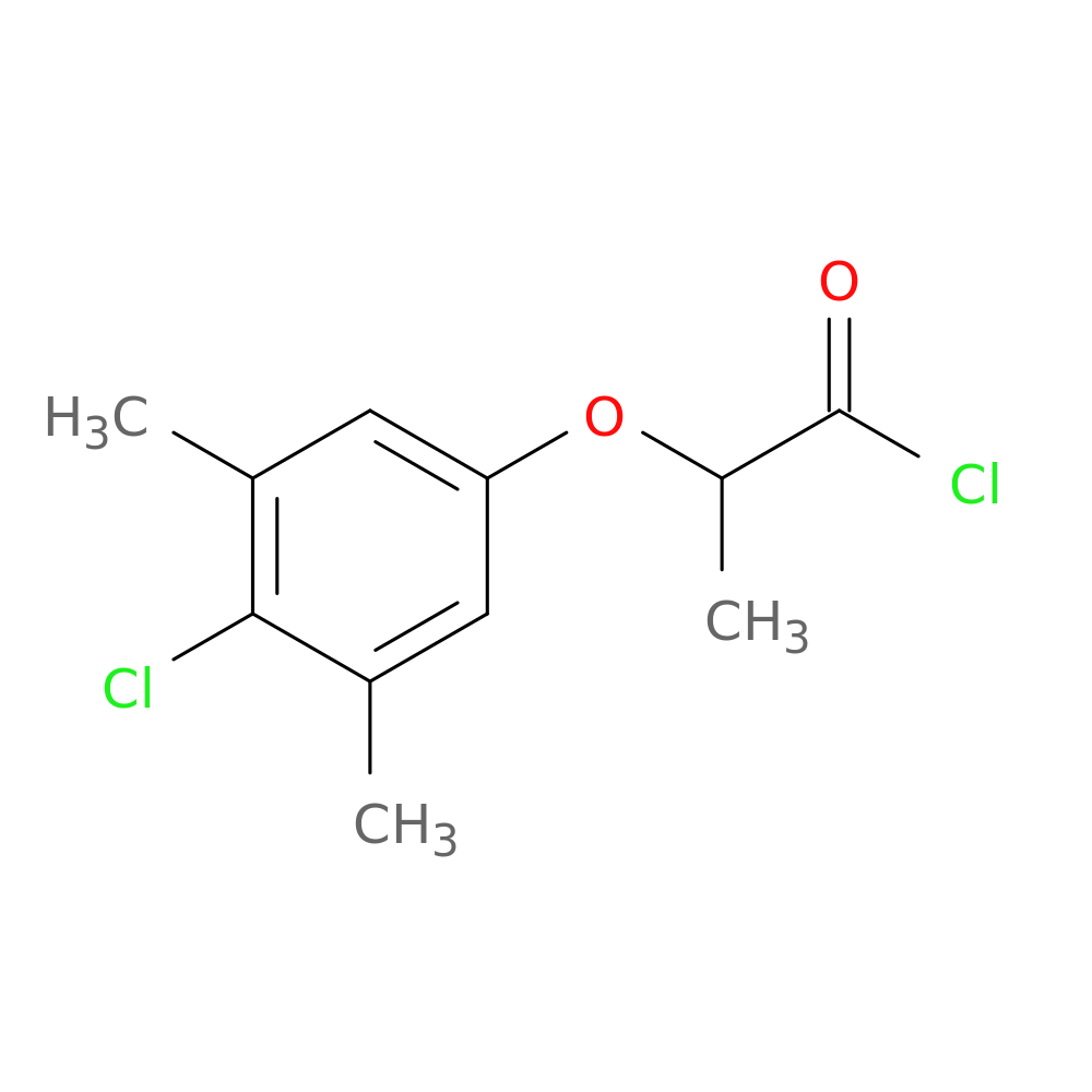 2-(4-Chloro-3,5-dimethylphenoxy)propanoyl chloride