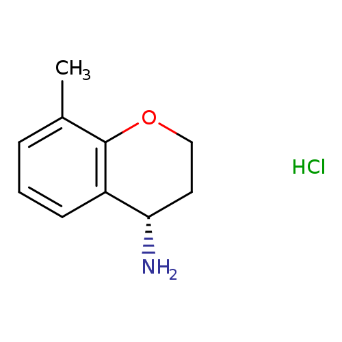 (4S)-8-METHYL-3,4-DIHYDRO-2H-1-BENZOPYRAN-4-AMINE HYDROCHLORIDE
