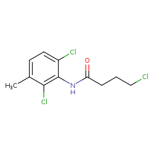 4-chloro-N-(2,6-dichloro-3-methylphenyl)butanamide