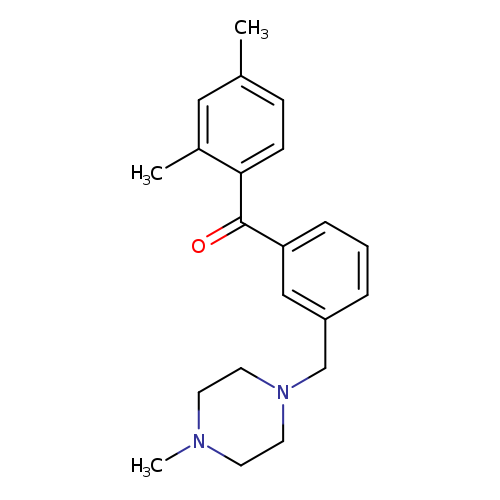 2,4-DIMETHYL-3'-(4-METHYLPIPERAZIN-1-YLMETHYL)BENZOPHENONE