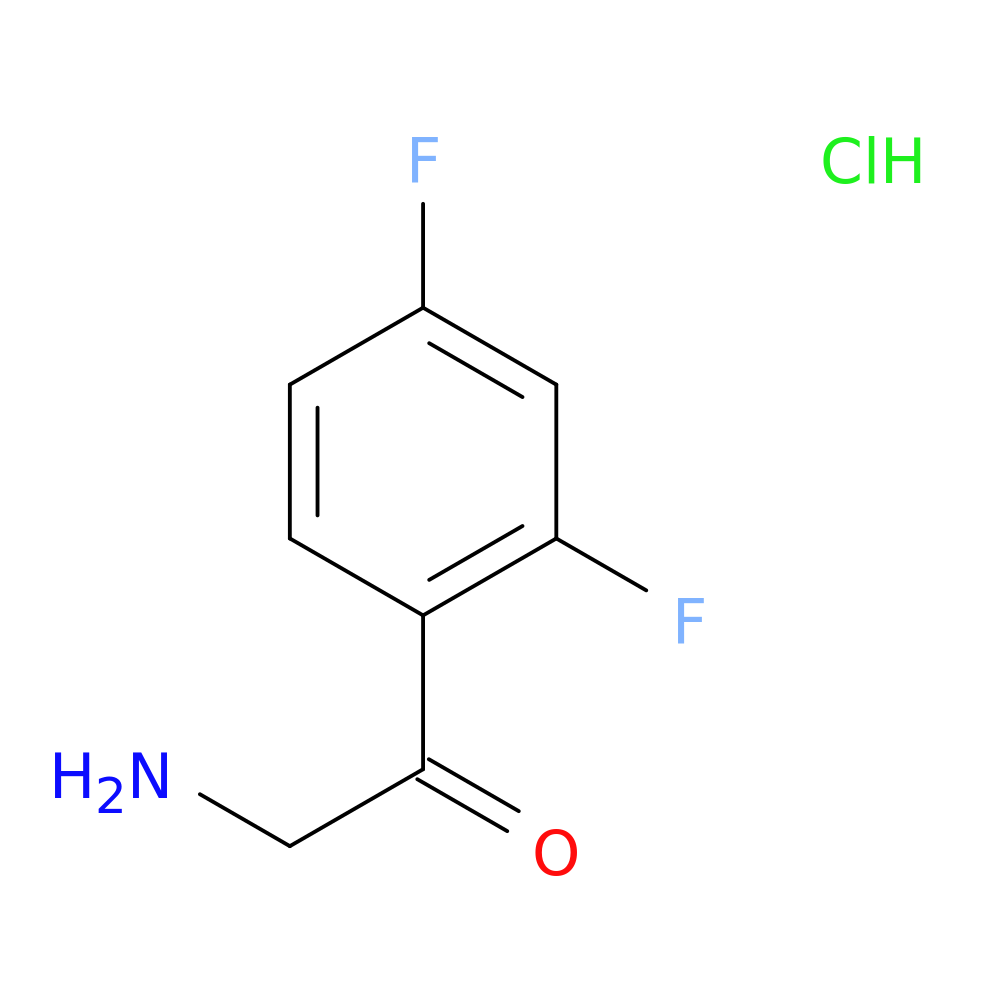 2-Amino-1-(2,4-difluorophenyl)ethanone hydrochloride
