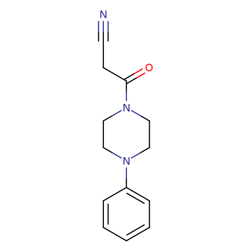 3-Oxo-3-(4-phenyl-piperazin-1-yl)-propionitrile