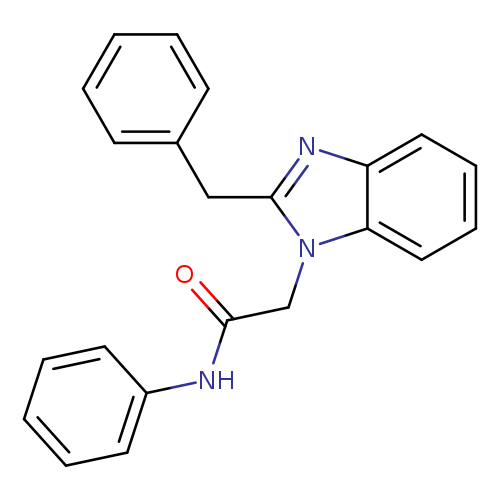 2-(2-benzyl-1H-1,3-benzodiazol-1-yl)-N-phenylacetamide
