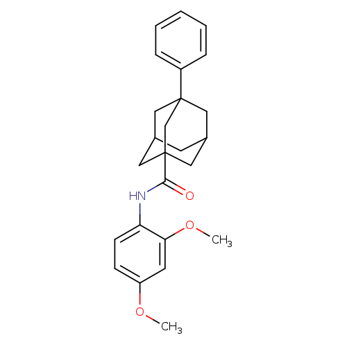 N-(2,4-dimethoxyphenyl)-3-phenyladamantane-1-carboxamide