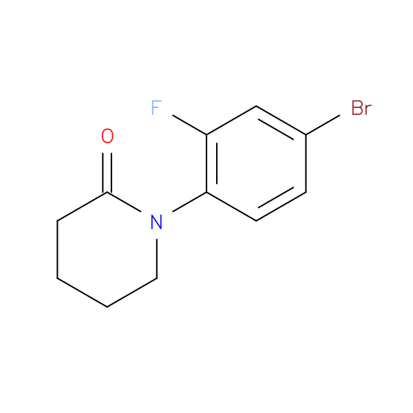 1-(4-bromo-2-fluorophenyl)piperidin-2-one