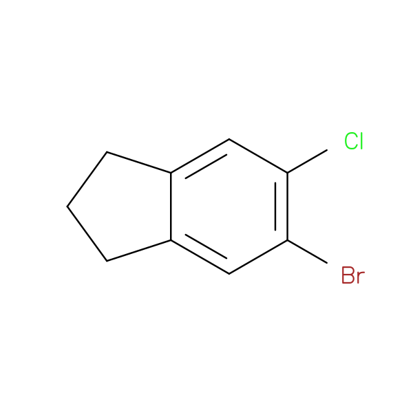 5-Bromo-6-chloro-2,3-dihydro-1H-indene