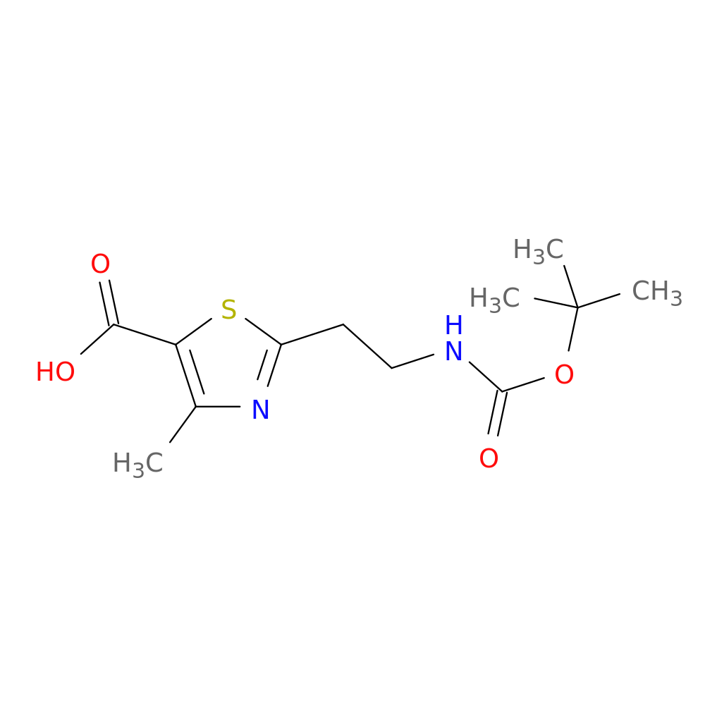 2-(2-{[(tert-butoxy)carbonyl]amino}ethyl)-4-methyl-1,3-thiazole-5-carboxylic acid