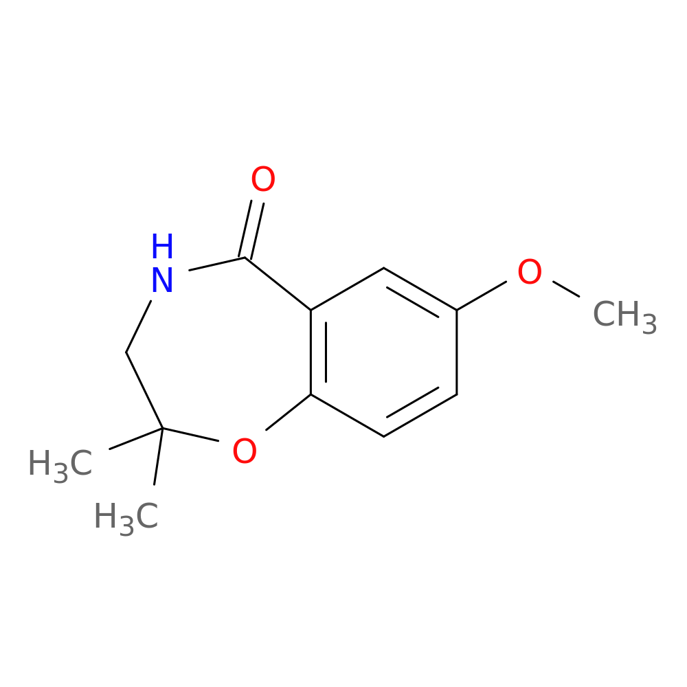 7-methoxy-2,2-dimethyl-2,3,4,5-tetrahydro-1,4-benzoxazepin-5-one