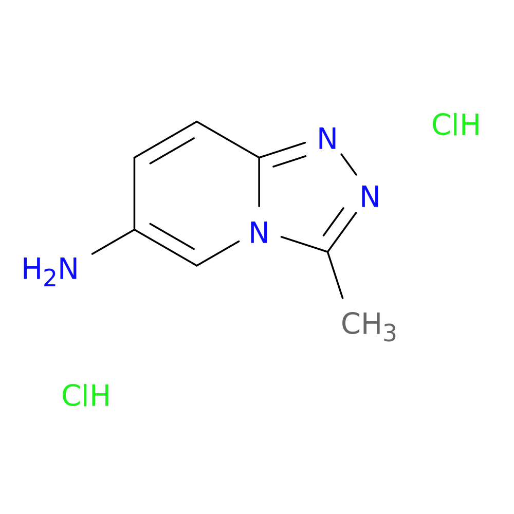 3-methyl-[1,2,4]triazolo[4,3-a]pyridin-6-amine dihydrochloride