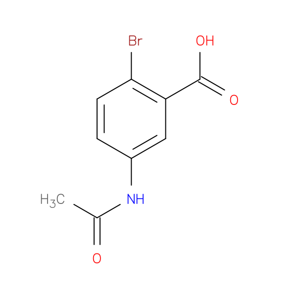 5-Acetamido-2-Bromobenzoic Acid