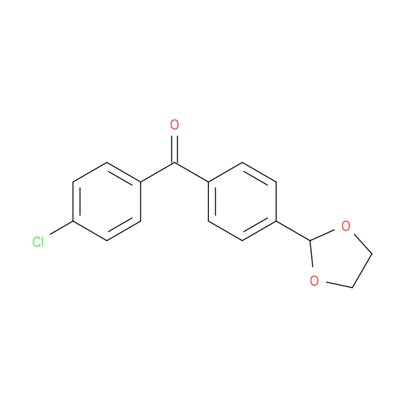 4-Chloro-4'-(1,3-dioxolan-2-yl)benzophenone